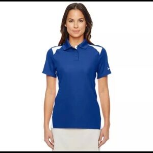 Under Armour Ladies Team Colorblock Golf Polo